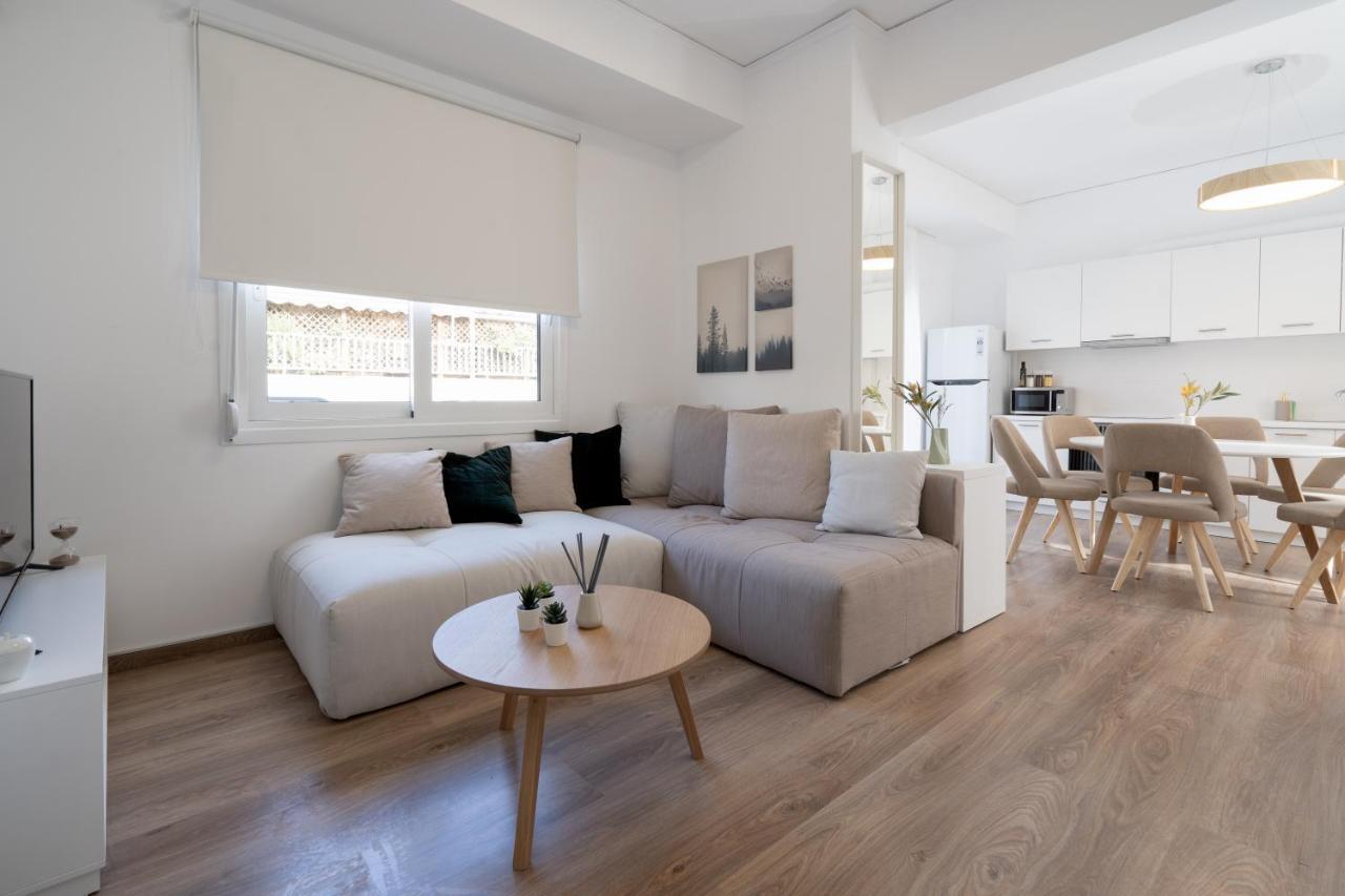 Athens Hideout Apt, Big Rooftop With City View 아파트 외부 사진